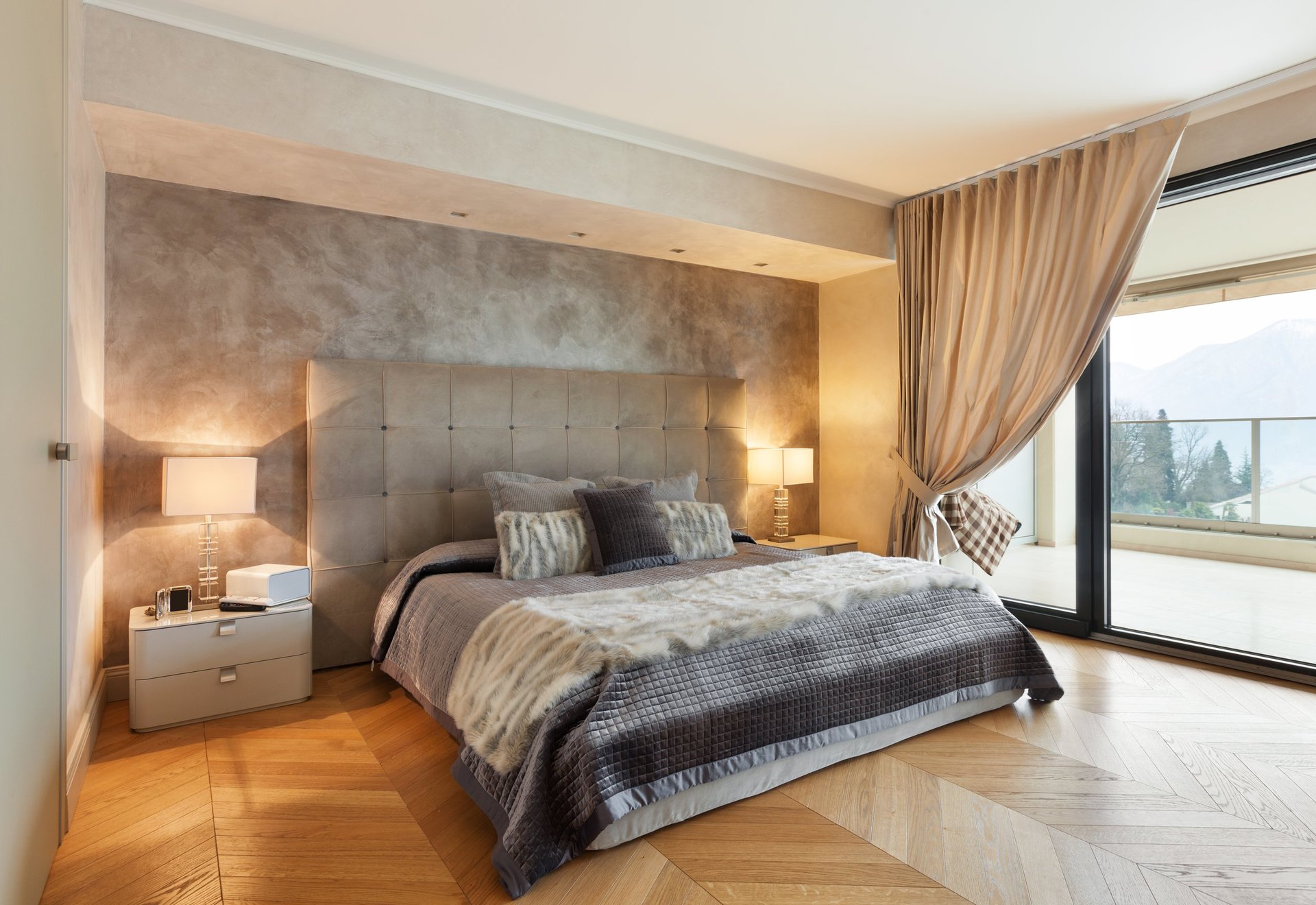 Modern vacation rental interior